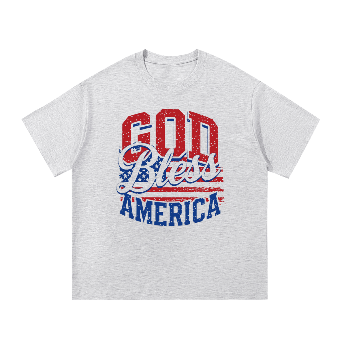 GOD BLESS AMERICA - Essential Cotton T-Shirt