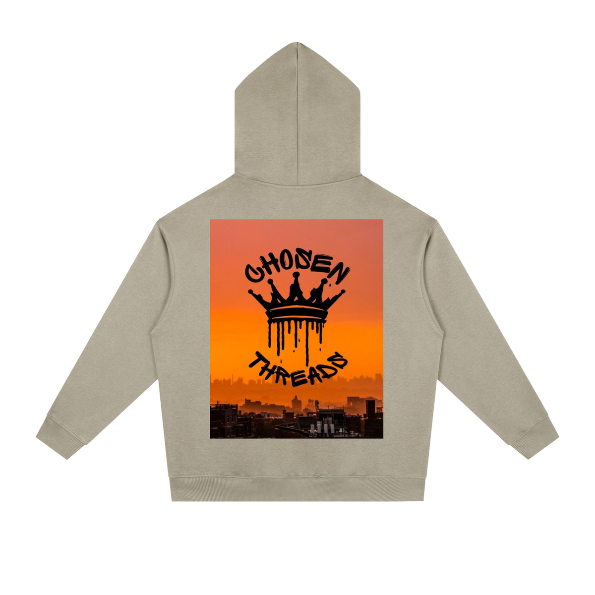 "CHOSEN THREADS" - Essential Heavyweight Drop-Shoulder Hoodie