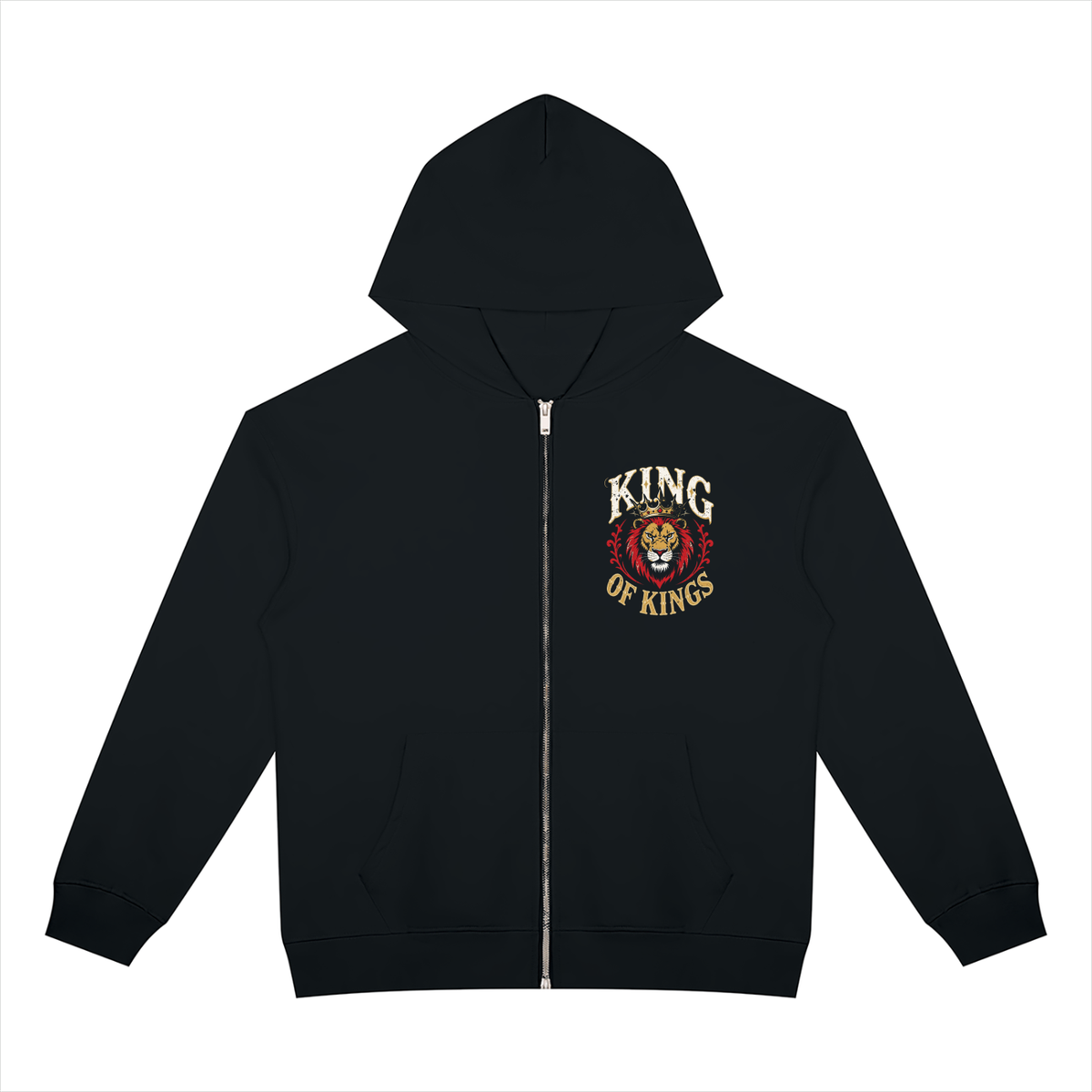 King of Kings - Unisex Heavyweight Full Zip Hoodie