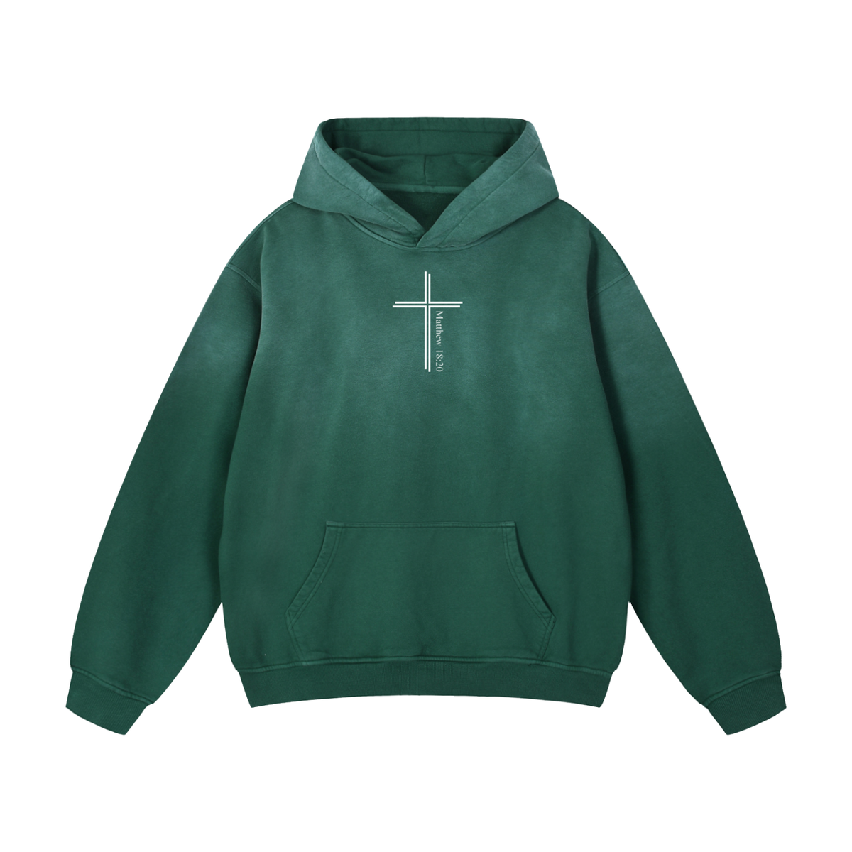 Need Prayer? - Heavyweight Sunfade Oversized Hoodie