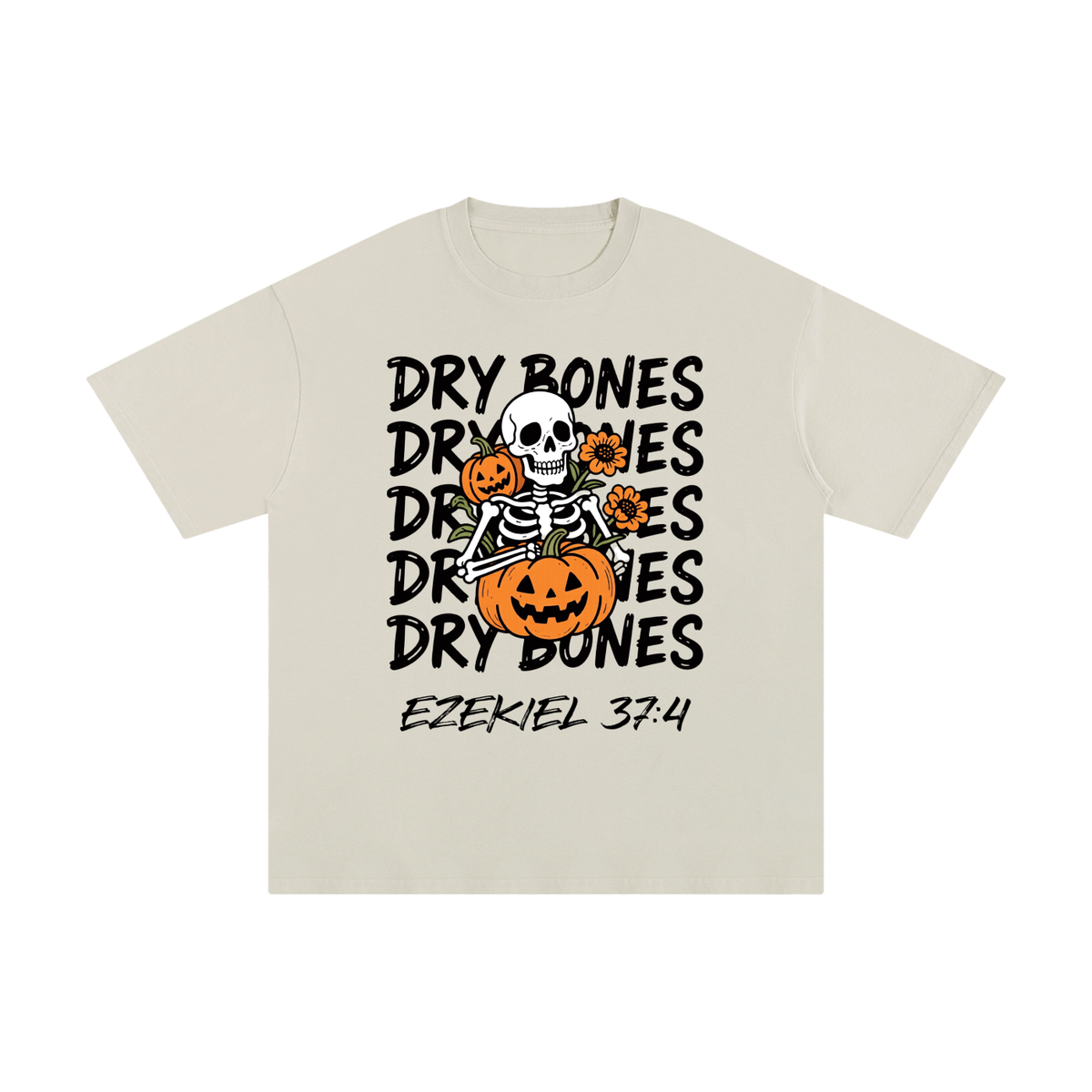 "DRY BONES" - Unisex Pure Cotton T-Shirt