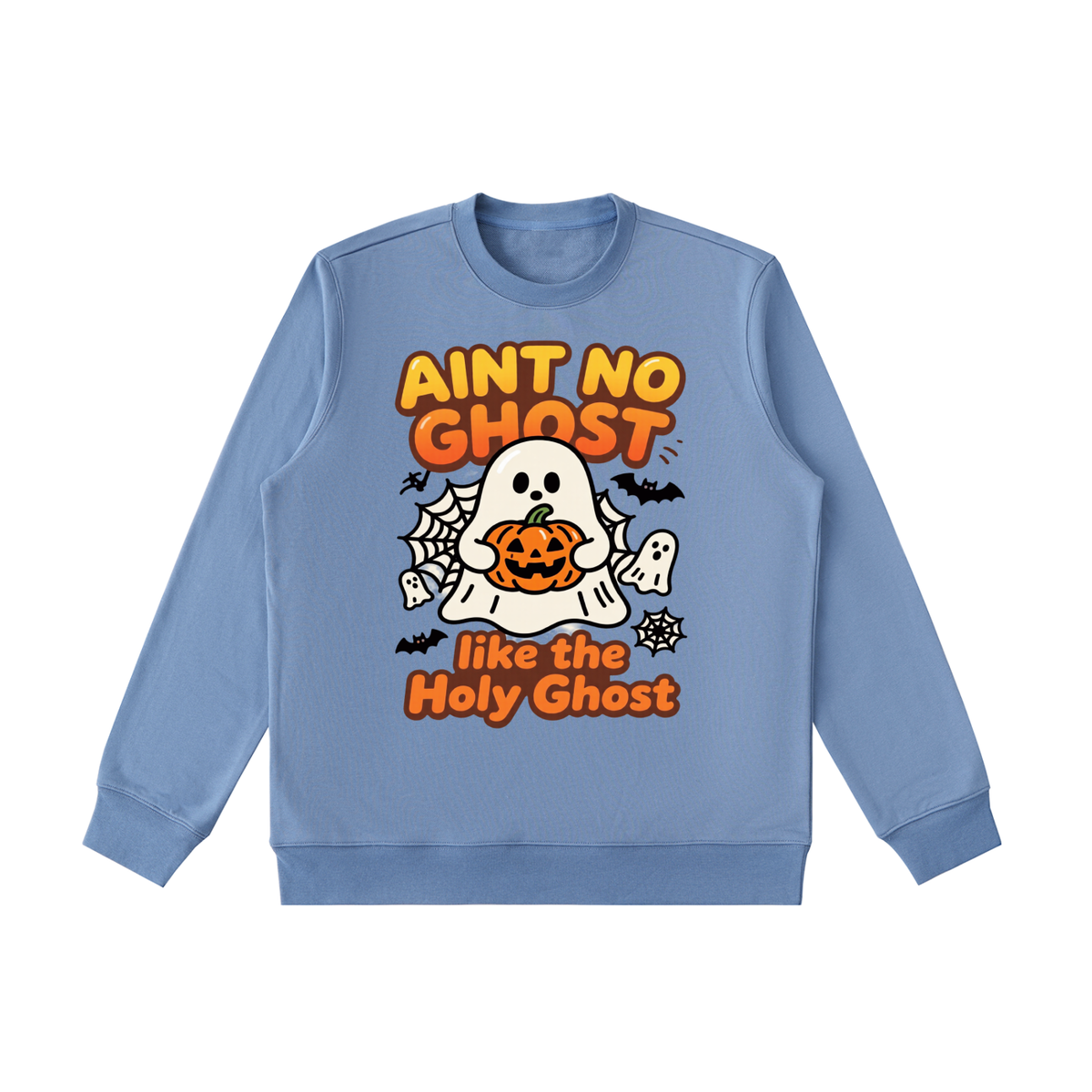 "HOLY GHOST HALLOWEEN" - Essential Heavyweight Crewneck  Sweatshirt