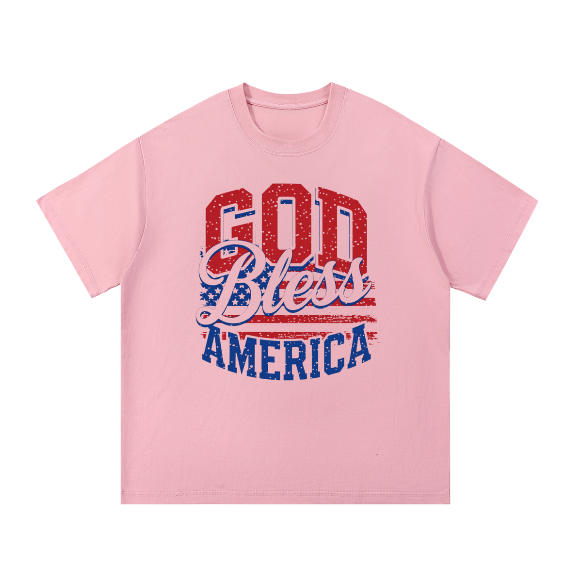 GOD BLESS AMERICA - Essential Cotton T-Shirt