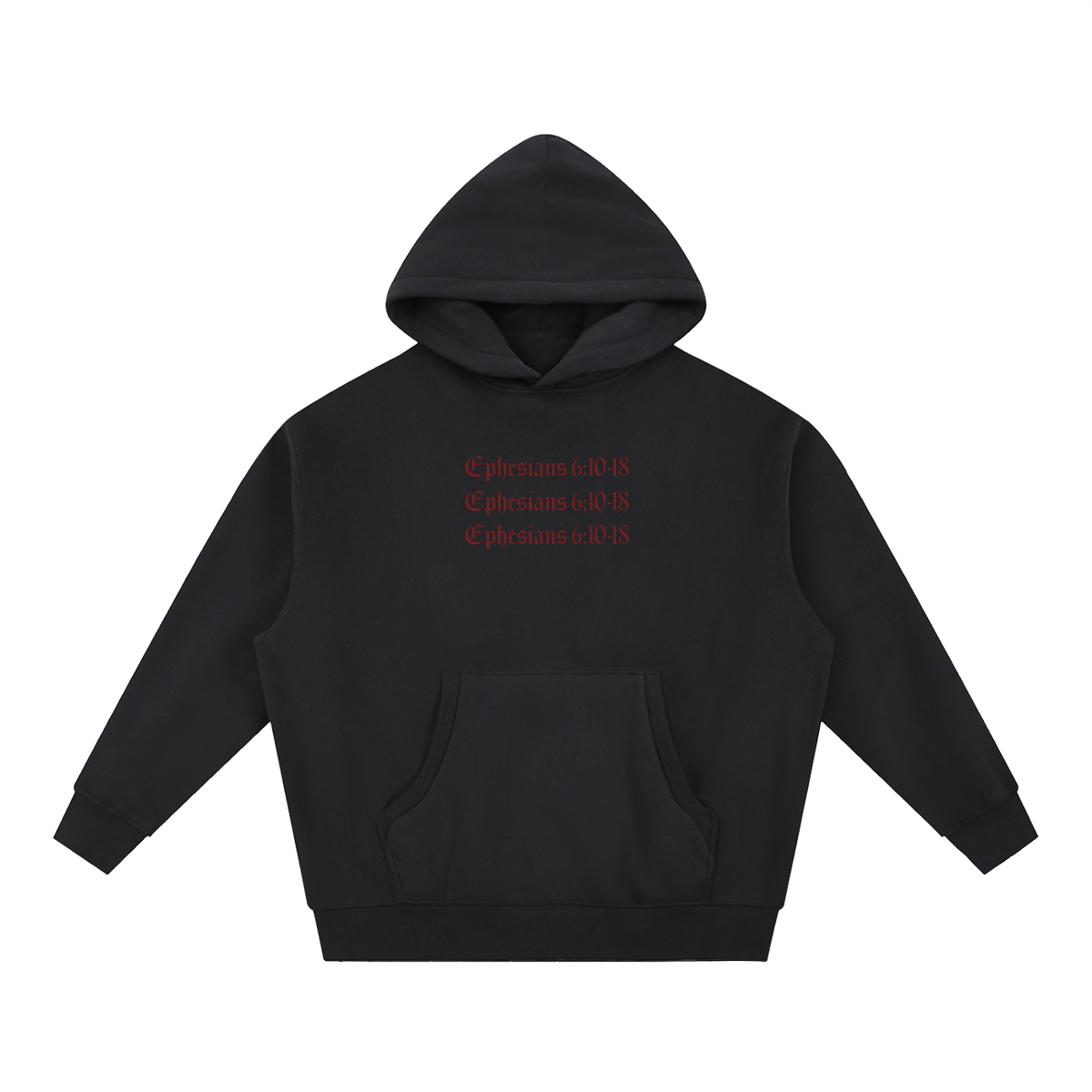 ARMOR OF GOD - Essential Oversized Boxy Fit Fleece Hoodie