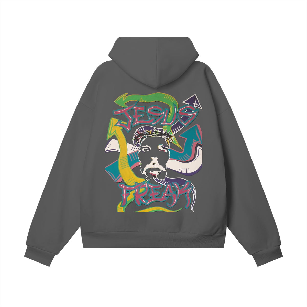 JESUS FREAK - Heavyweight Hidden Pocket Fleece Hoodie