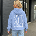 Saved By His Grace Premium Christian Hoodie
