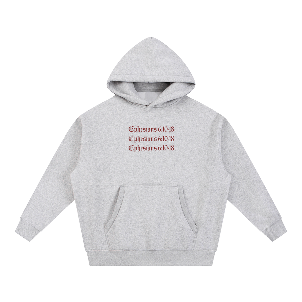 ARMOR OF GOD - Essential Oversized Boxy Fit Fleece Hoodie
