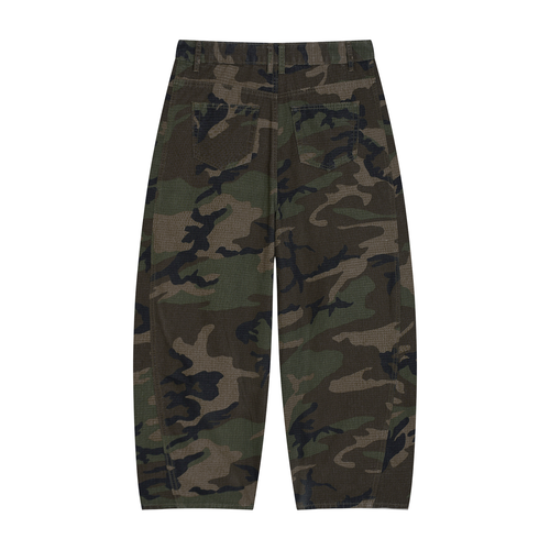 "GODS ARMY" - Men’s Camo Barrel Leg Cargo Pants
