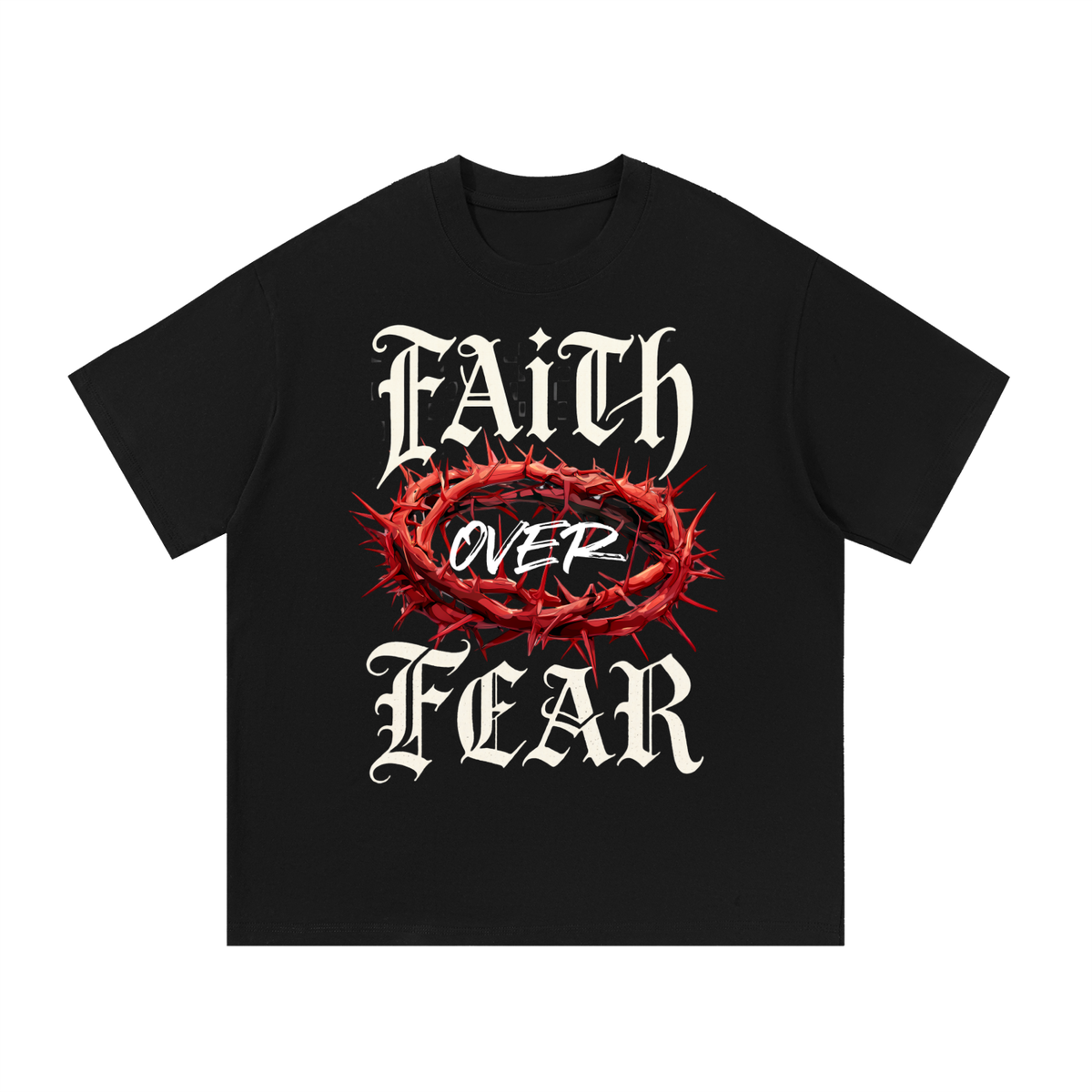 Faith Over Fear - Essential Cotton T-Shirt