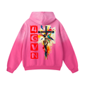 4GVN - Heavyweight Sunfade Oversized Hoodie