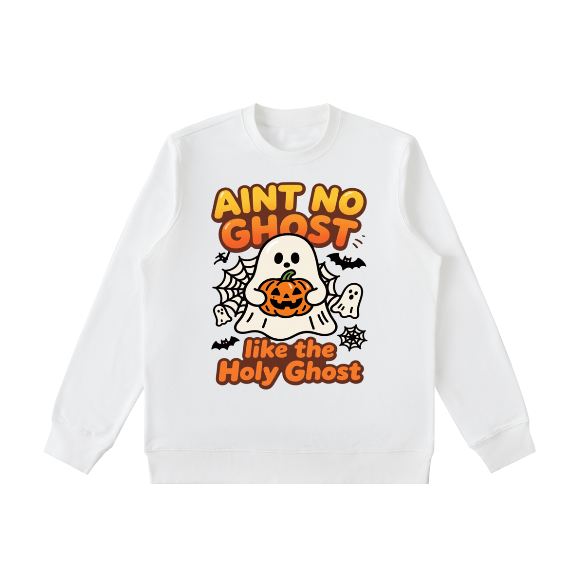 "HOLY GHOST HALLOWEEN" - Essential Heavyweight Crewneck  Sweatshirt