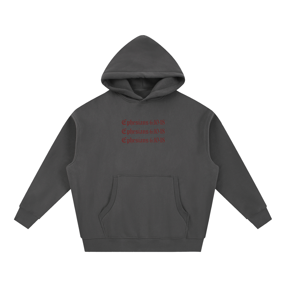ARMOR OF GOD - Essential Oversized Boxy Fit Fleece Hoodie