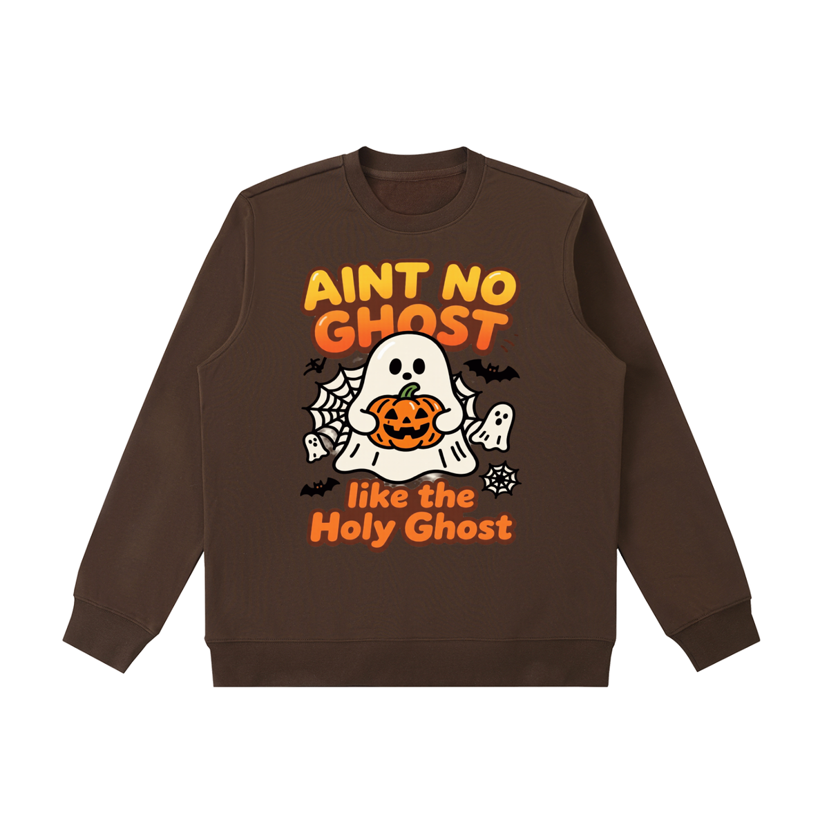 "HOLY GHOST HALLOWEEN" - Essential Heavyweight Crewneck  Sweatshirt