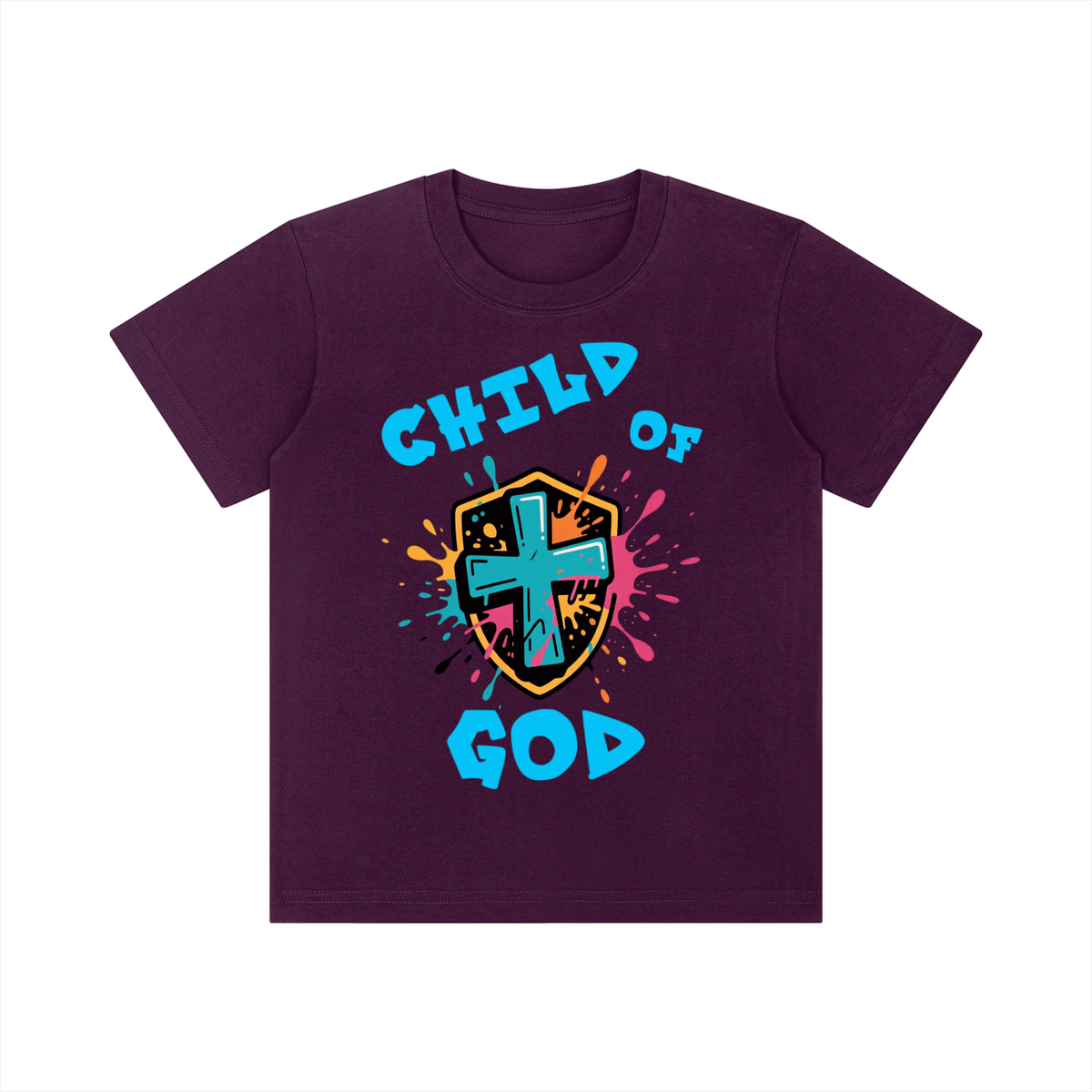"CHILD OF GOD" - Kid's Crewneck Short Sleeve T-Shirt