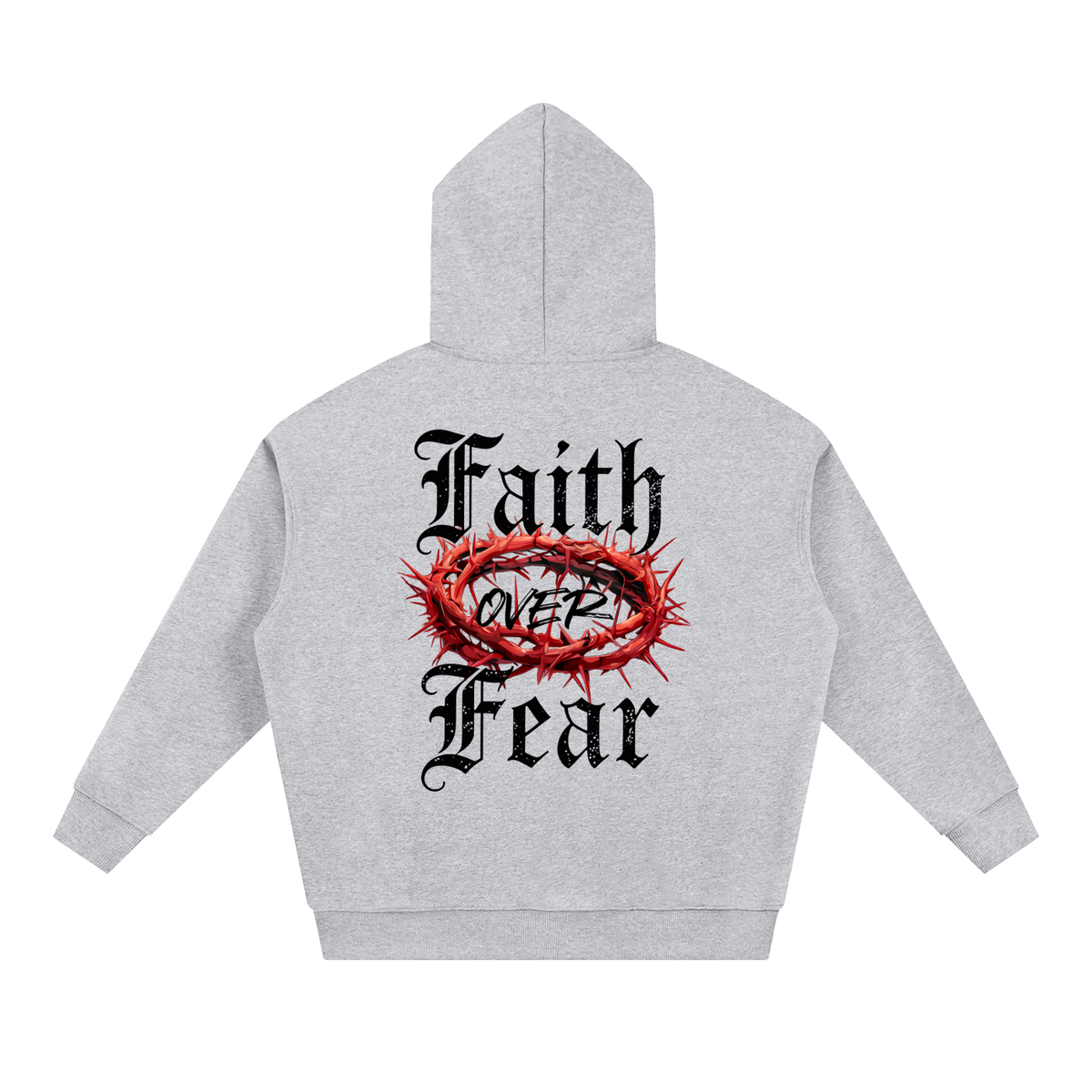 Faith Over Fear - Essential Heavyweight Hoodie