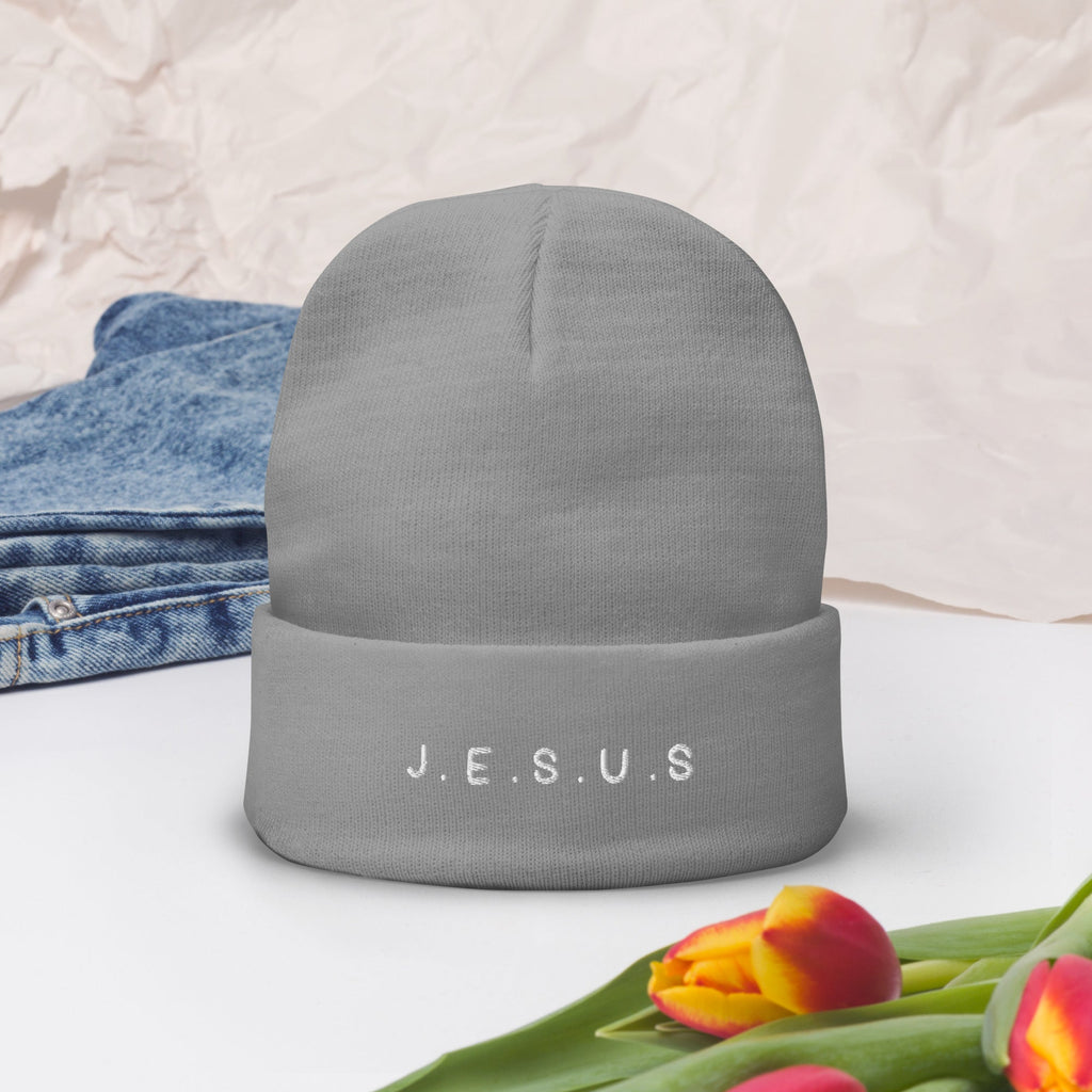 Jesus Embroidered Beanie