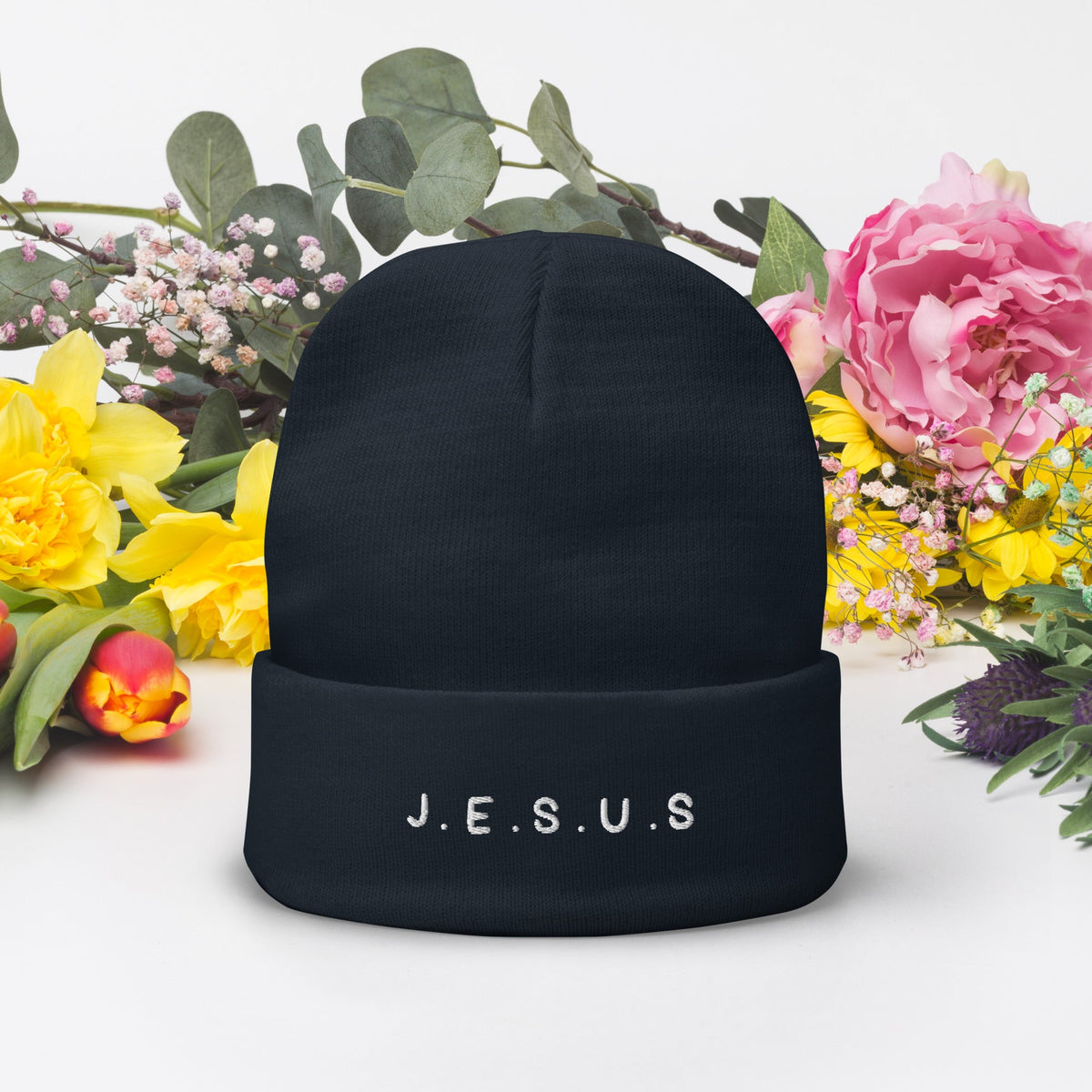 Jesus Embroidered Beanie