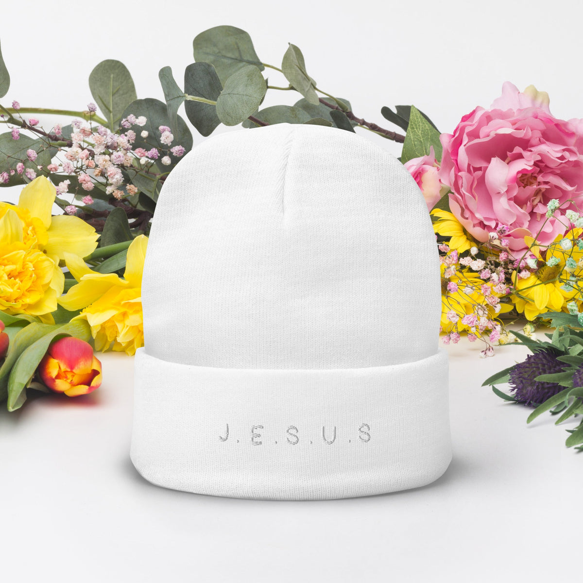 Jesus Embroidered Beanie